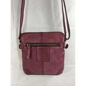 Harbour Crossbody Shoulder Bag Purse Flat Square Chili Red